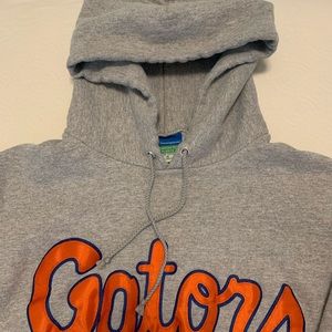 Gator Hooded Champion Sweat Shirt Womens Small